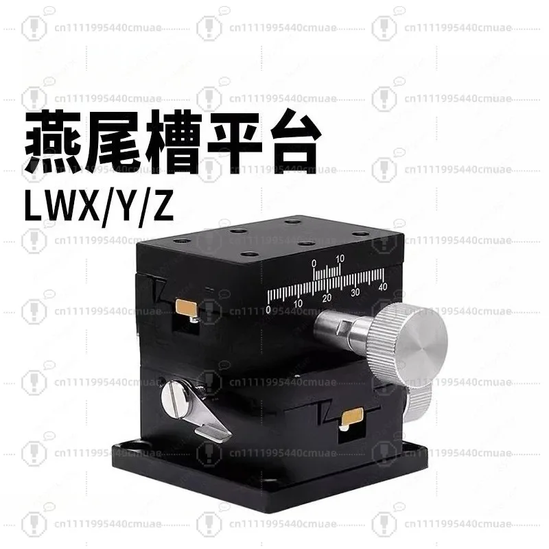 Linear Guide Slide Table-Axis Dovetail Groove Mobile Platform for CNC Milling