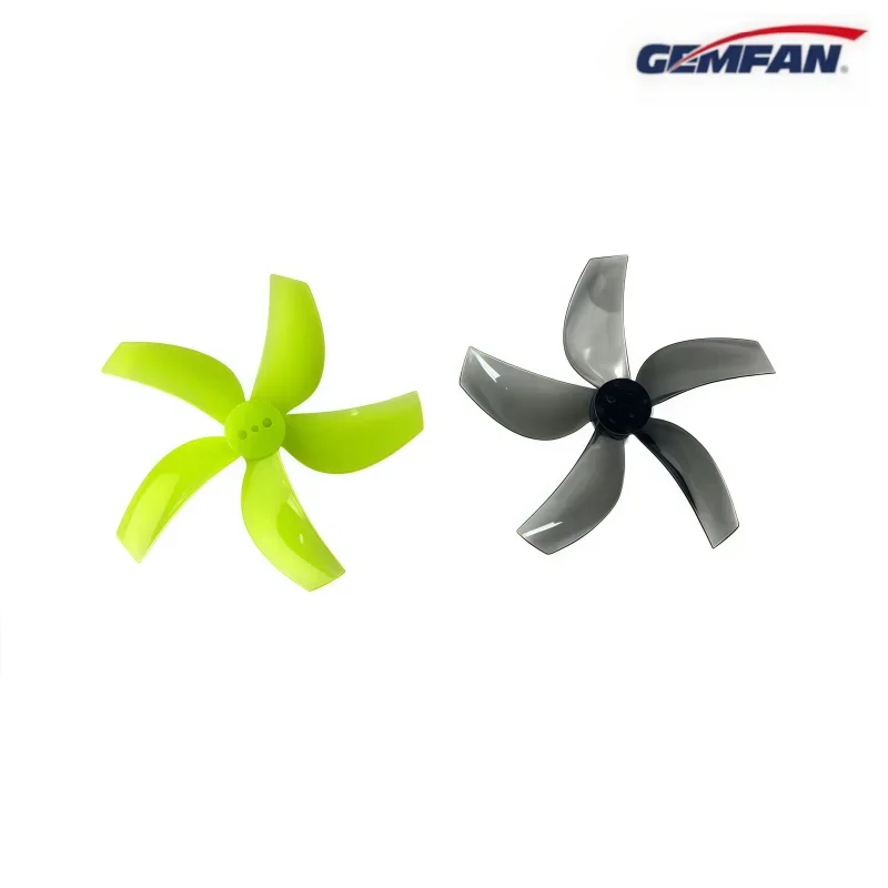 8 peças/4 pares gemfan d63 canalizado 63mm 2.5 polegadas hélice de 3 lâminas para rc fpv corrida freestyle palito de dente cinewhoop duto drones