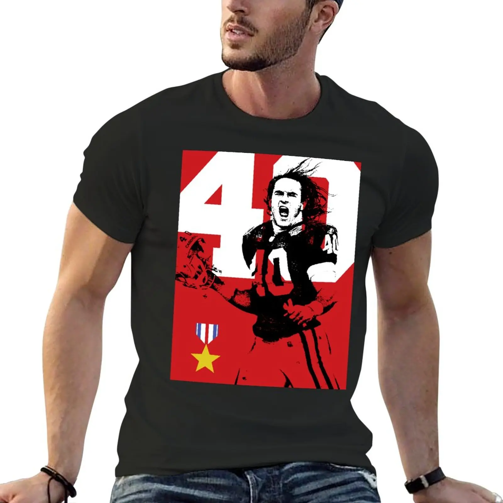 New Pat Tillman T-Shirt T-shirt for a boy plain t-shirt plus size t shirts mens graphic t-shirts