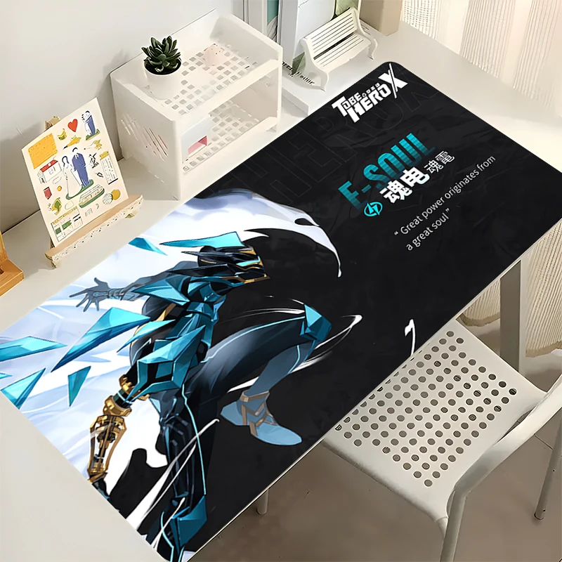 لوحة المفاتيح To Be Hero X Anime لوحة ماوس ممتدة لألعاب الكمبيوتر المكتبي عالية الدقة حصيرة حماية لسطح المكتب ملحقات ألعاب الكمبيوتر المحمول لوحة ماوس
