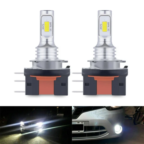Imagen 2 del producto 2 uds H15 bombilla de faro LED 20000LM Luz De Carretera luz de conducción diurna 3570 CSP luz de coche lámpara automática para VW Audi BMW Ford Mazda