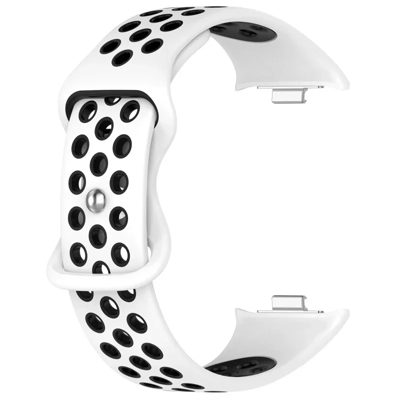 Sport Silicone Strap para Redmi Watch 4, pulseira Smartwatch, cinto de substituição, respirável, Correa, Xiaomi Band 8 Pro, acessórios