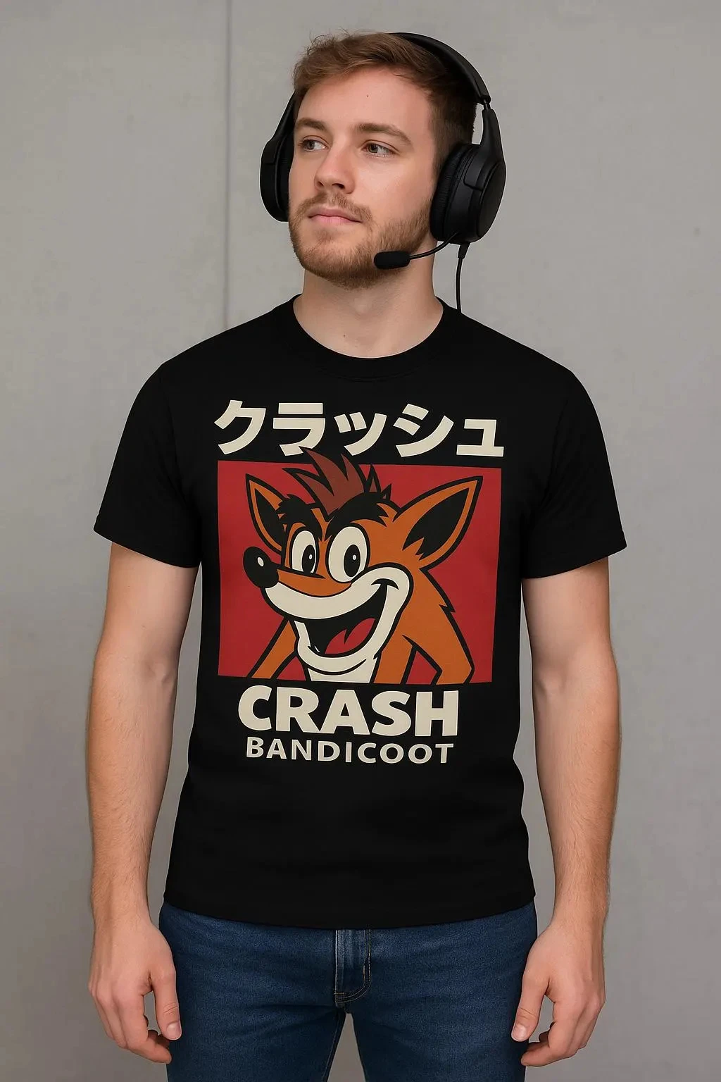 Retro Crash Bandicoot T-shirts, Unisex Game T-shirts, Video Game Clothing, Nostalgic Gifts, Player Fashion