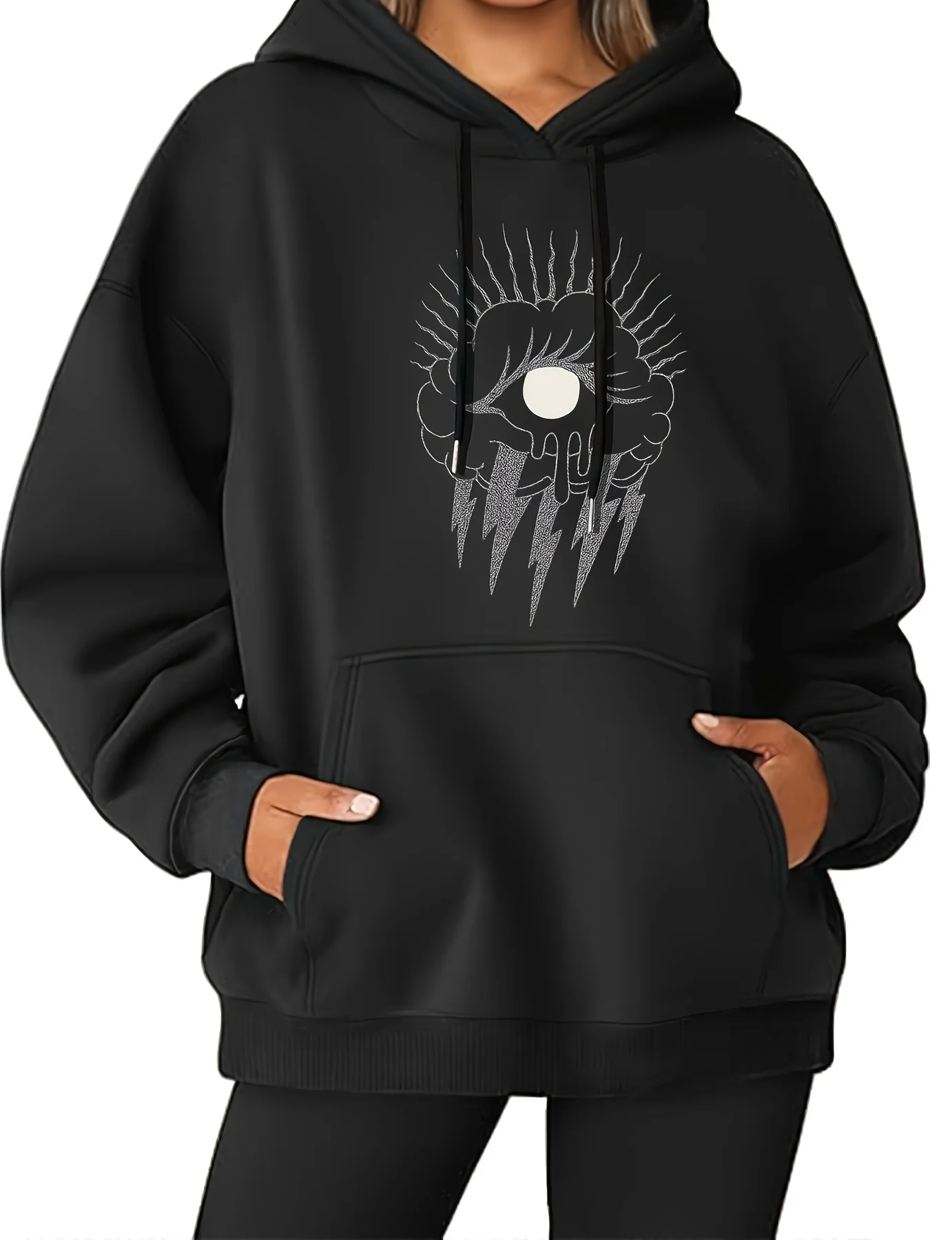

Graphic Printing Autumn and Winter Pure Cotton Men's and Women's Hoodies Casual Outdoor Street Sports Training Brand Trend