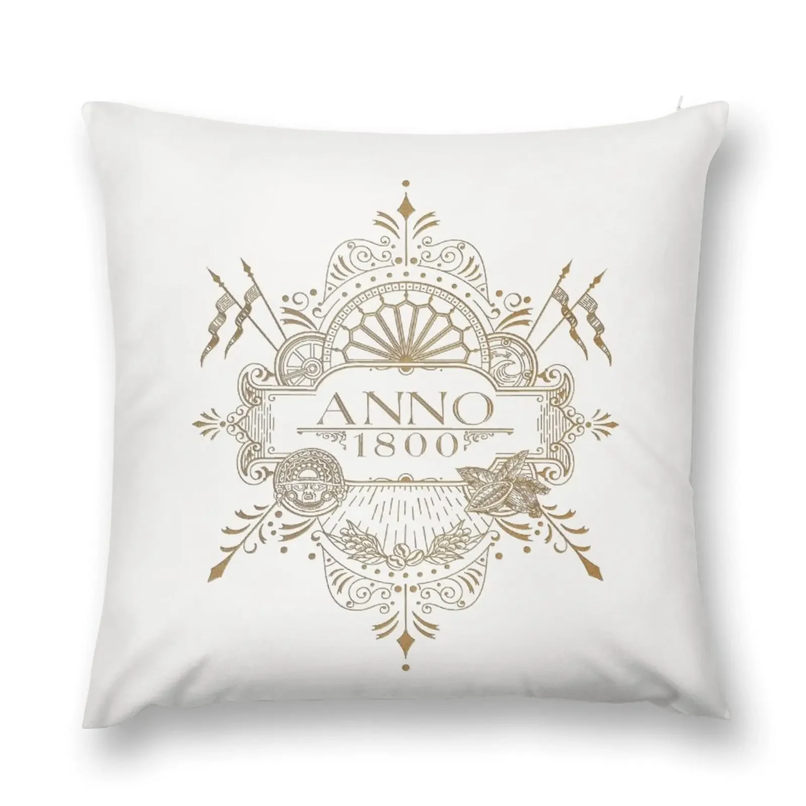 

Anno 1800 Logo Throw Pillow pillow cover luxury Cushion Child Couch Cushions pillow