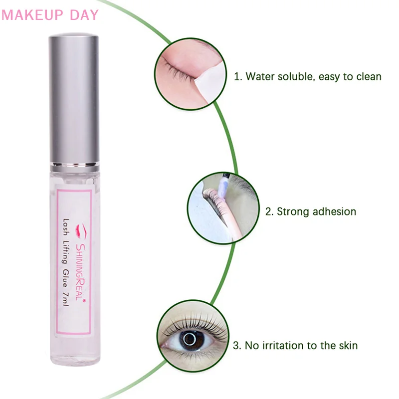 7ml Lifting Lashes Keratin Lash Lift Glue Solid Gel Odorless Ultra-fast Bonding Eyelash Extension Accessory Makeup Tools