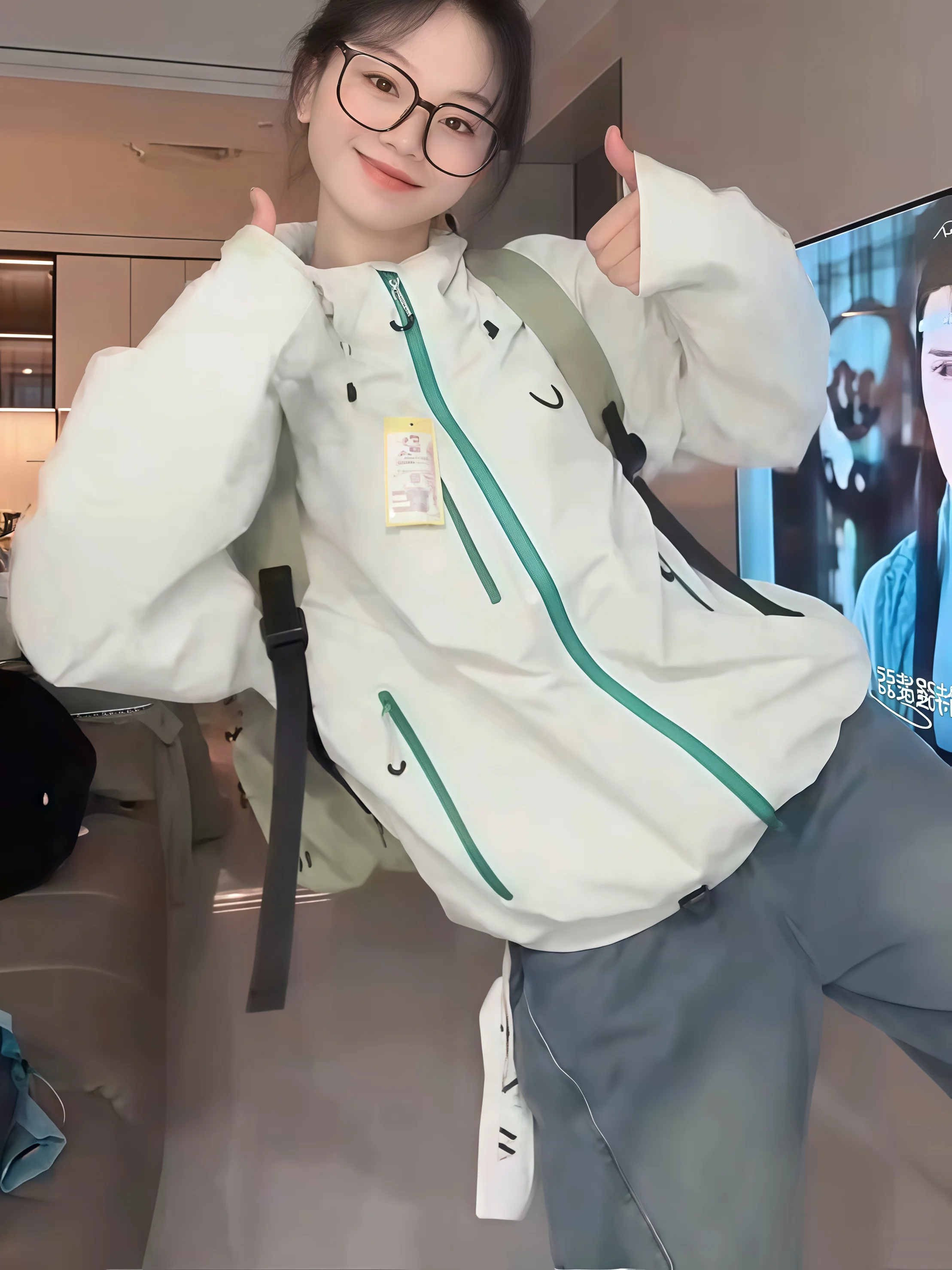 

Outdoor Waterproof Men's Jaet Spring Autumn Trendy Brand Student Couple Hiking Mountain Climbing Clothing Loose Ox Fabric