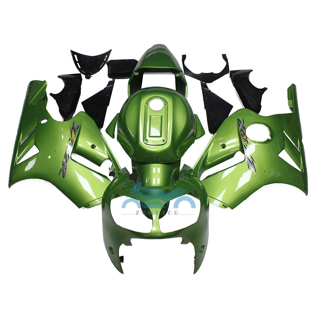 

Fairings For Kawasaki ZX12R 2000-2001 Injection ABS Plastics Bodywork zx12r 00 01RCowlings Panels Body Kits Army Green