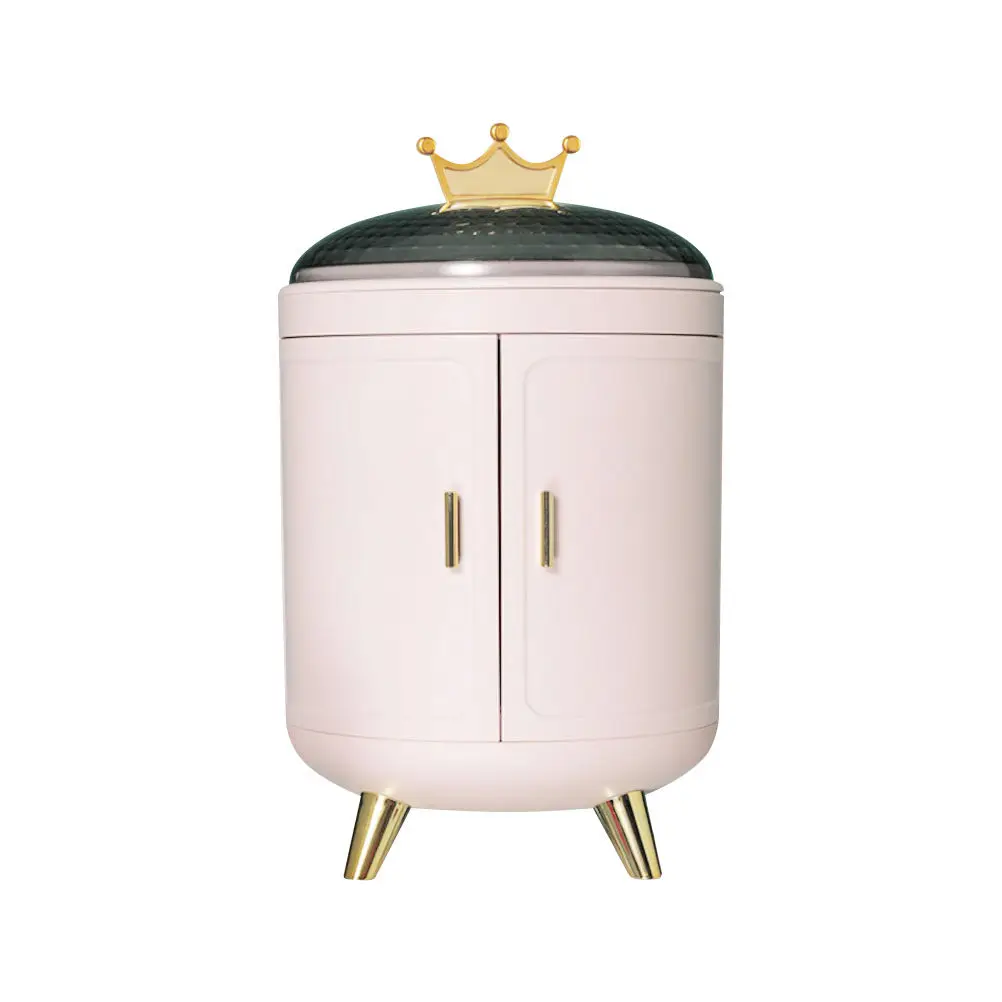 Decorative Jewelry Box Rotating Design Bracelet Box High Quality Material Sturdy Structure Suitable for Necklace Earrings