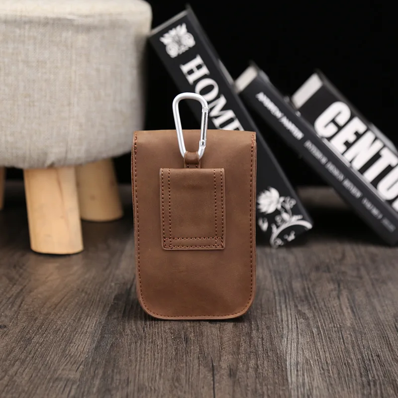 New Design Men's Phone Waist Bag Multifunction Fanny Pack Hip-Sack Phone Key Small Satches Small Hanging Bag Purse bolsa