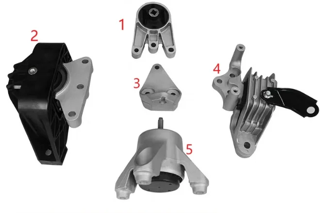 Engine Mounting Bracket Support Frame for LiXiang One Li ONE Range-Extender Engine Bracket Engine Foot Rubber