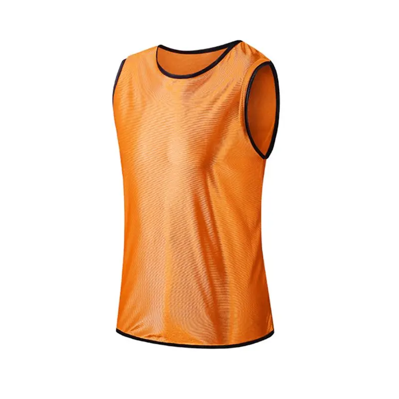 5 Colors Adults Kids Soccer Pinnies Quick Drying Basketball Football  Team Jerseys Training Bibs Practice Sports Vest