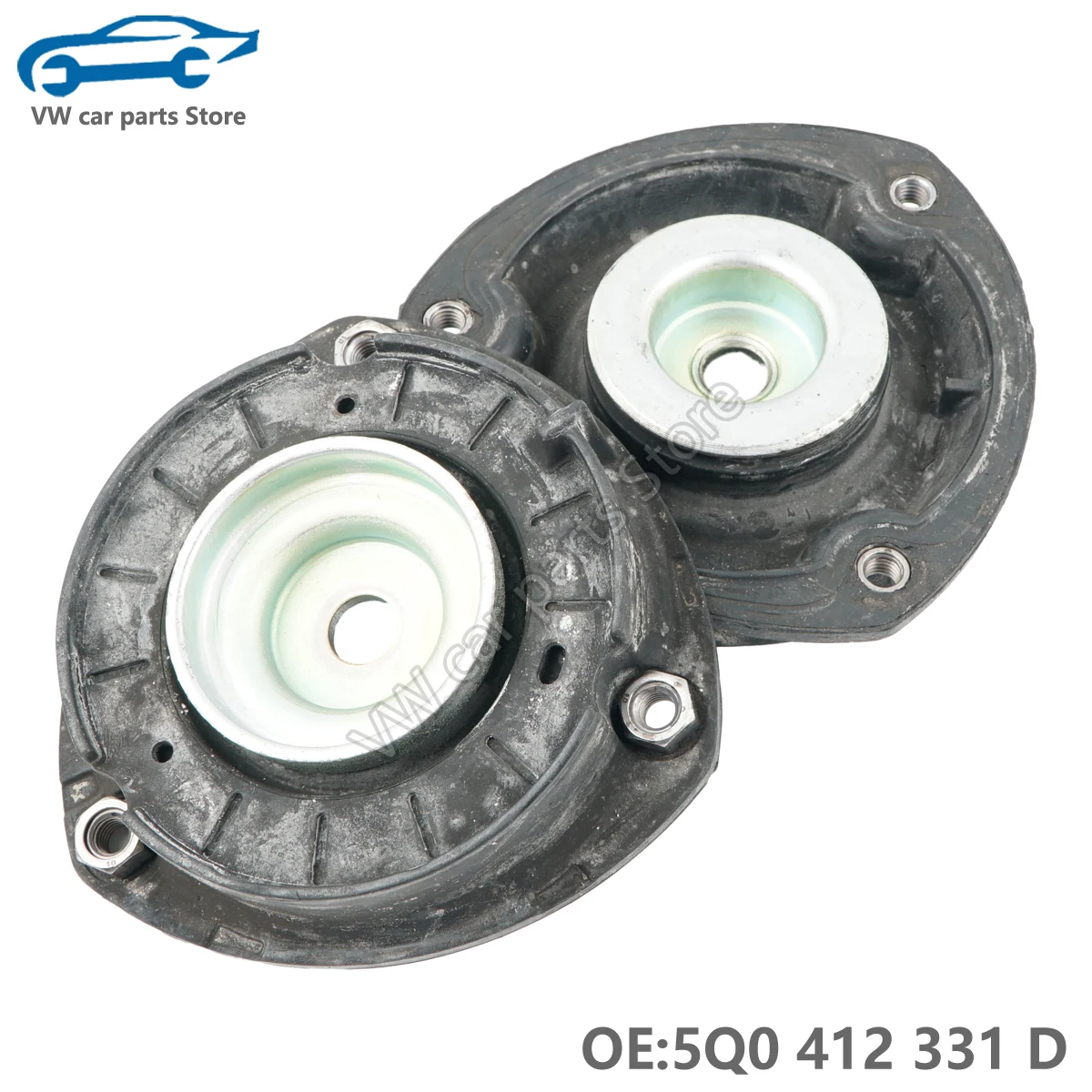 

2PCS 5Q0412331E FAW Front Upper Strut Mount For Tiguan Passat Jetta Golf A3 Q2 Q3 TT 5Q0412331D 5Q0 412 331 D 5Q0 412 331 E