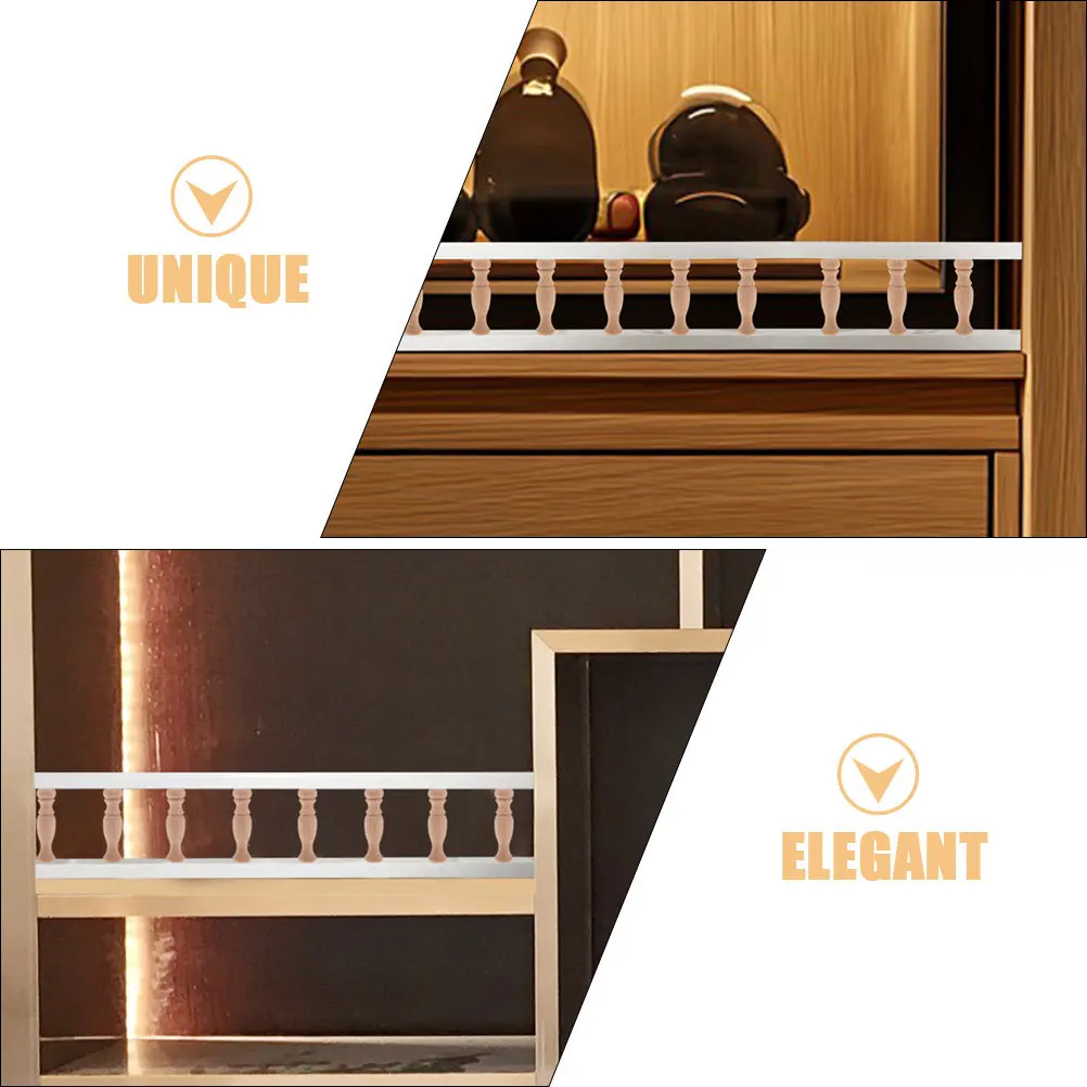 10 قطعة المغزل الخشبي اليد منحوتة خشب متين العمود الروماني للأثاث Diy بها بنفسك لم تنته الدرابزين درابزين الدرج ديكور