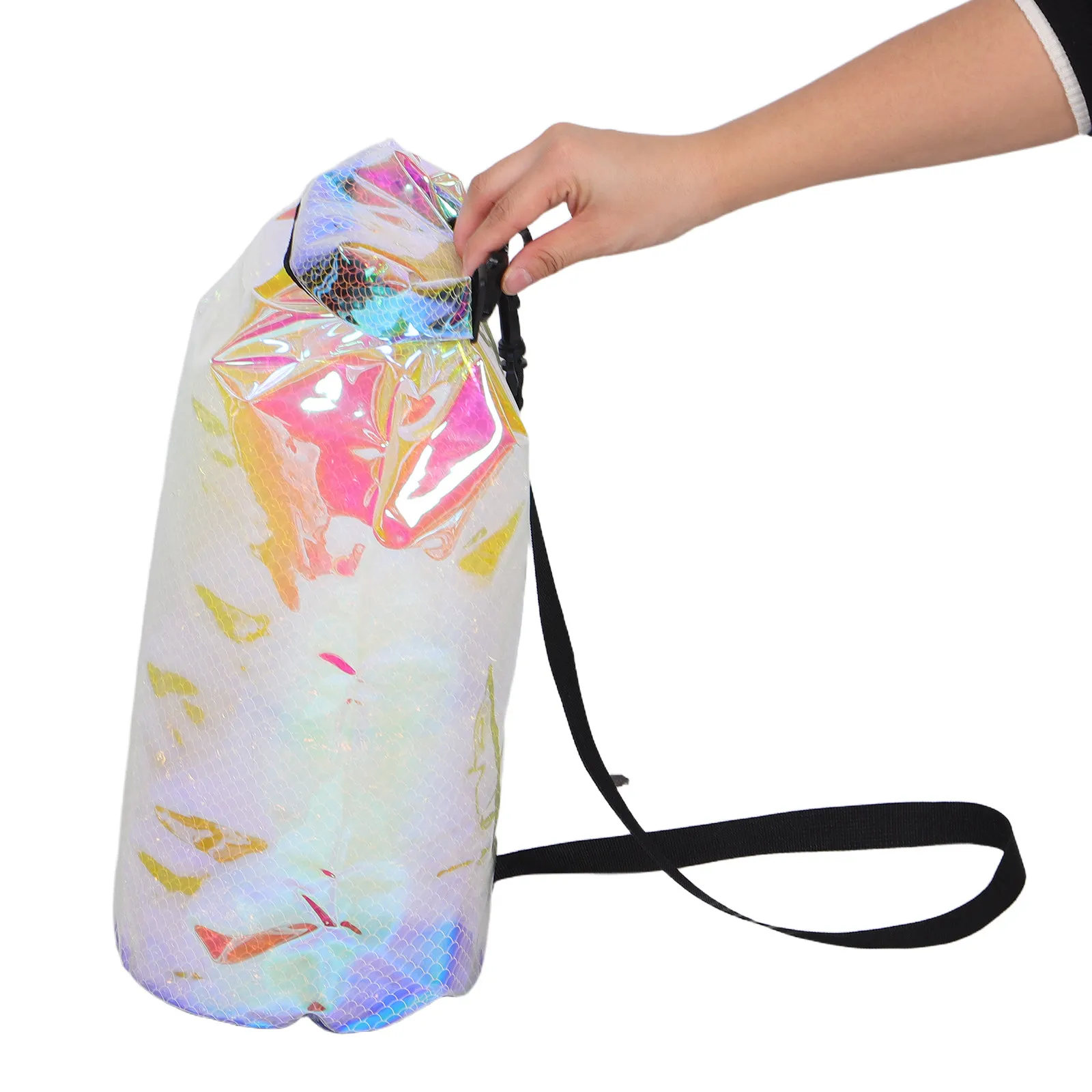 Waterproof Dry Bag Backpack 10L Roll Top Outdoor Waterproof Storage Bag for Kayaking Rafting Paddle Boarding Boating Fishing