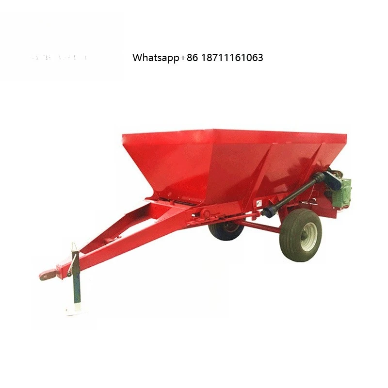 Agriculture Cow Dung Solid Powder Manure Snow Melt Salt Spreader Machine