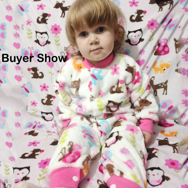 Thickened baby romper for spring autumn and winter 0-1-2 years oldfor boys and girls crawling suit for newborns warm and