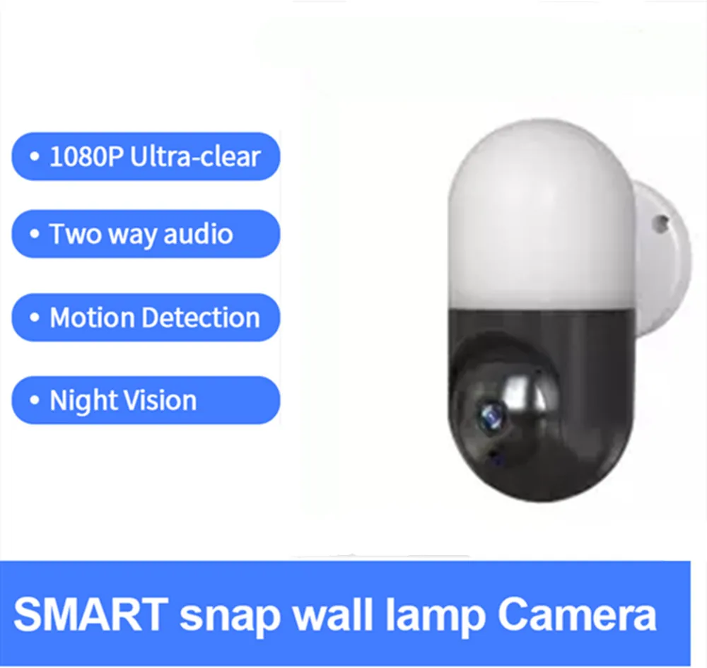 ICam365 APP-Home Security CCTV Monitor, Câmera IP, Full Color, Visão Noturna, Projector, 1080P, 2MP