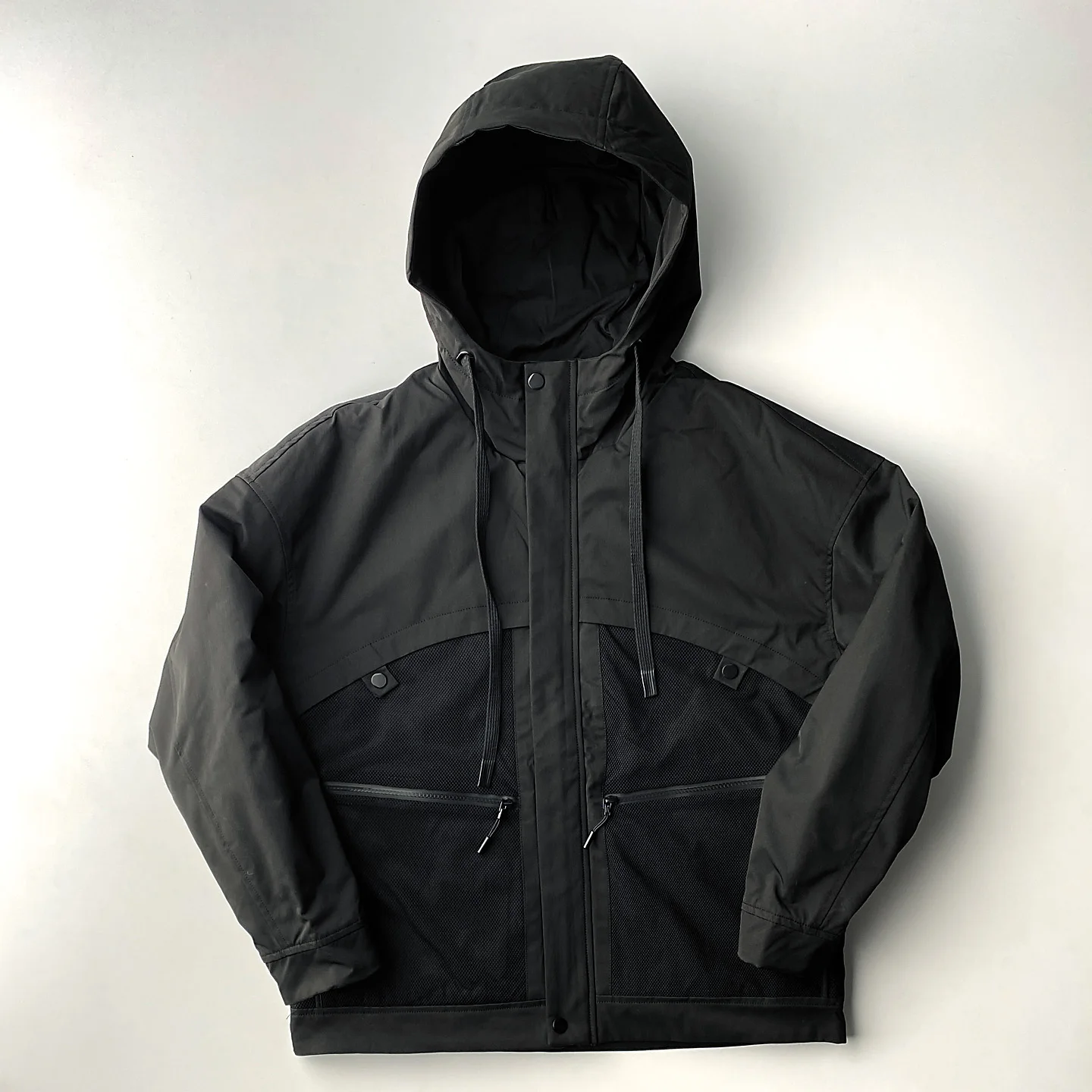 

Мужская модная зимняя куртка свободного кроя с капюшоном, удлиненная, с эффектом спущенных плеч, теплая, с наполнителем из полиэстера, молодежный тренд