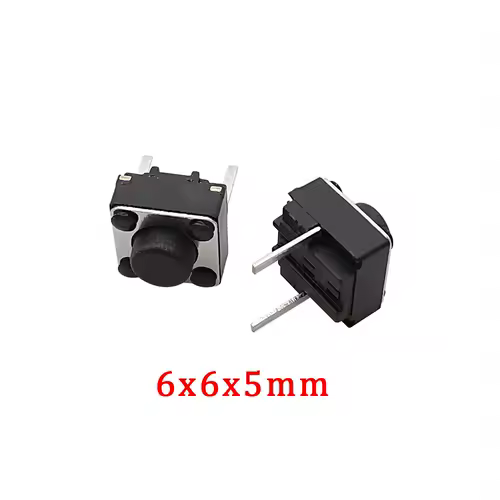 20/50/100Pcs Micro Tactile Switch Momentary Tact DIP Switch 2Pin 6 x 6mm Micro Touch Push Button Switch High 5mm 6mm 7mm 8mm 9mm - Image 8
