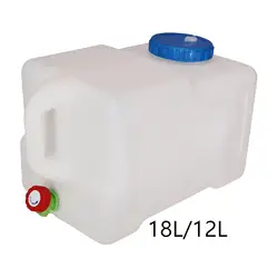 Water Container Beverage Dispenser Water Can Large Capacity Water Bucket Reservoir Outdoor Emergency Water Storage