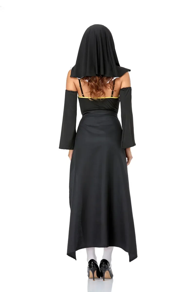 Halloween Sexy Bad Habit Nun Role Play Adult Fancy Dress