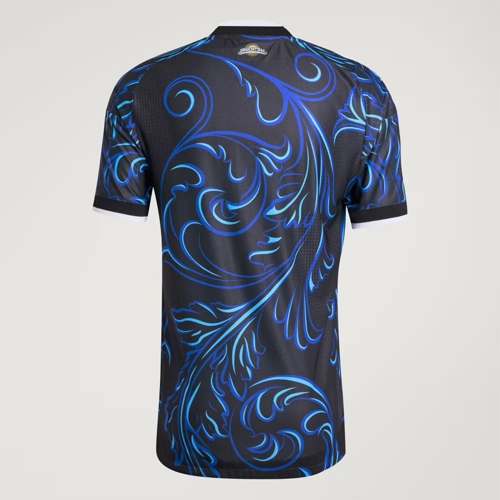 

Mens 2026 New Performance 3D Football Shirt Soccer Tee Tops Youth Kids Argentina Away Training Breathable Oversized T-shirt