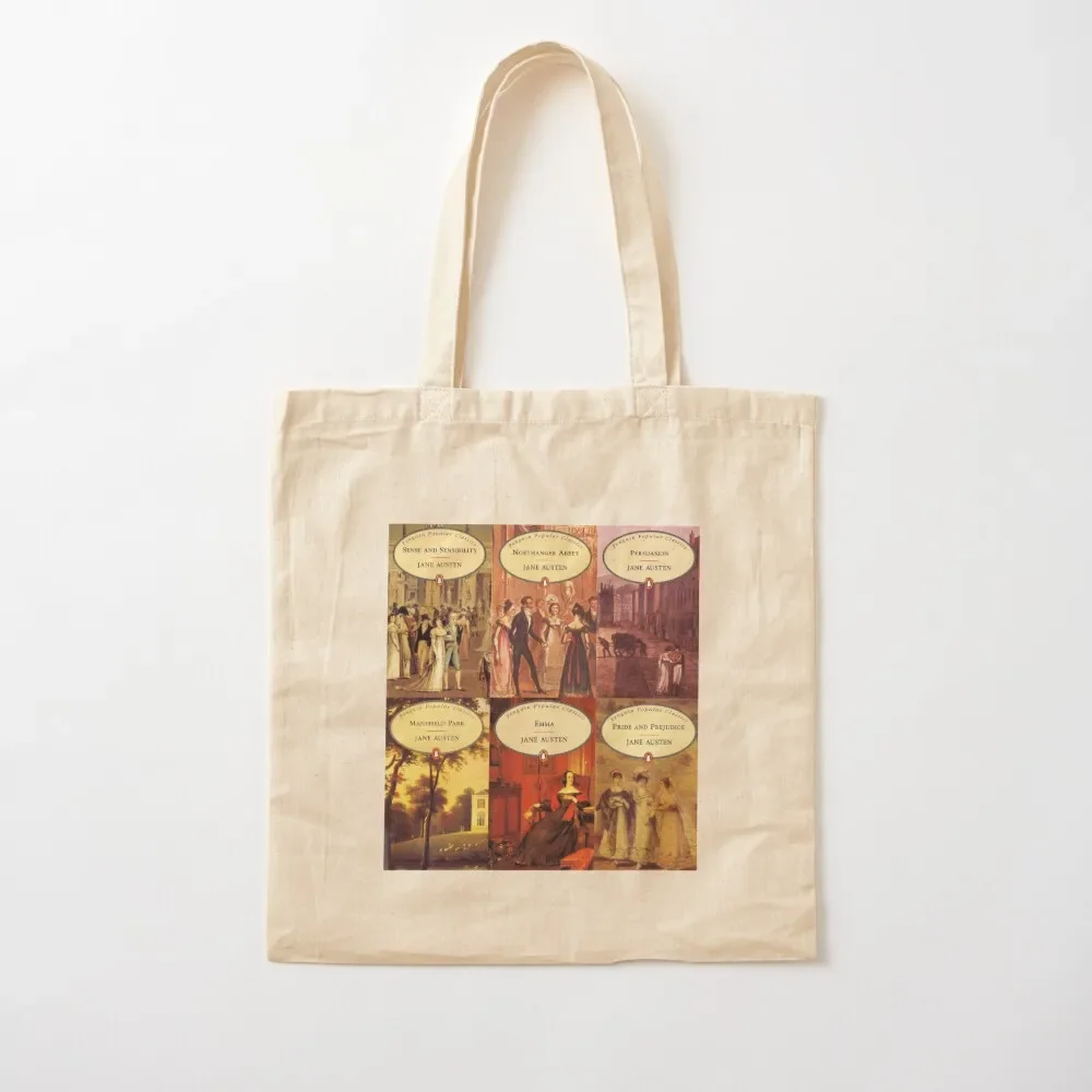 Jane Austen vintage books Tote Bag Lady bag bags woman 2025 great bag tote men's