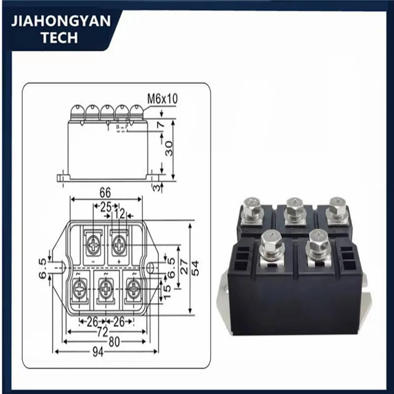 Rectifier bridge for induction cooker MDS200A 100A150A250A MDS250A1600V 1800V 2000V MDS200-16 three-phase bridge 100A