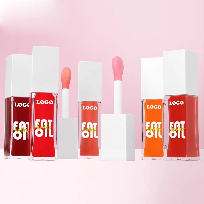 

Private Label Lip Oil Custom Logo Pigment Long Lasting Nature Moisturizer Hydrating Anti-drying Cracking Makeup Wholesale Vegan