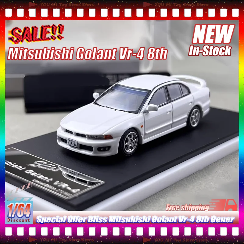 

Специальное предложение: Коллекционная модель автомобиля Bliss Mitsubishi Galant VR-4 8-го поколения, масштаб 1:64, литая под давлением, имитация выставочной версии, миниатюрная, из сплава, на заказ