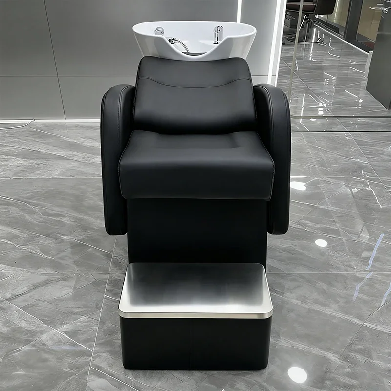 #Creative Aesthetic Shampoo Chair Premium Luxury Simple Shampoo Chairs Modern Silla Para Salón De Belleza Salon Furniture 3