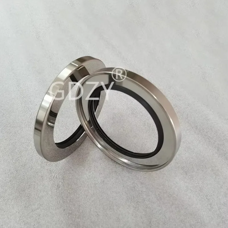 

Three-lip PTFE vacuum pump seal ring stainless steel skeleton oil seal 66.7*90.2*12 right rotation for Screw air compressor