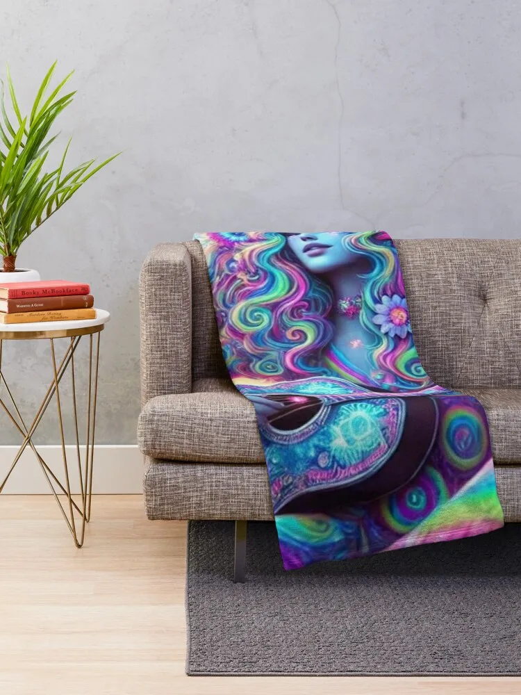 Groovy Melody Throw Blanket For Sofa Thin Blankets Sofas Of Decoration Blankets