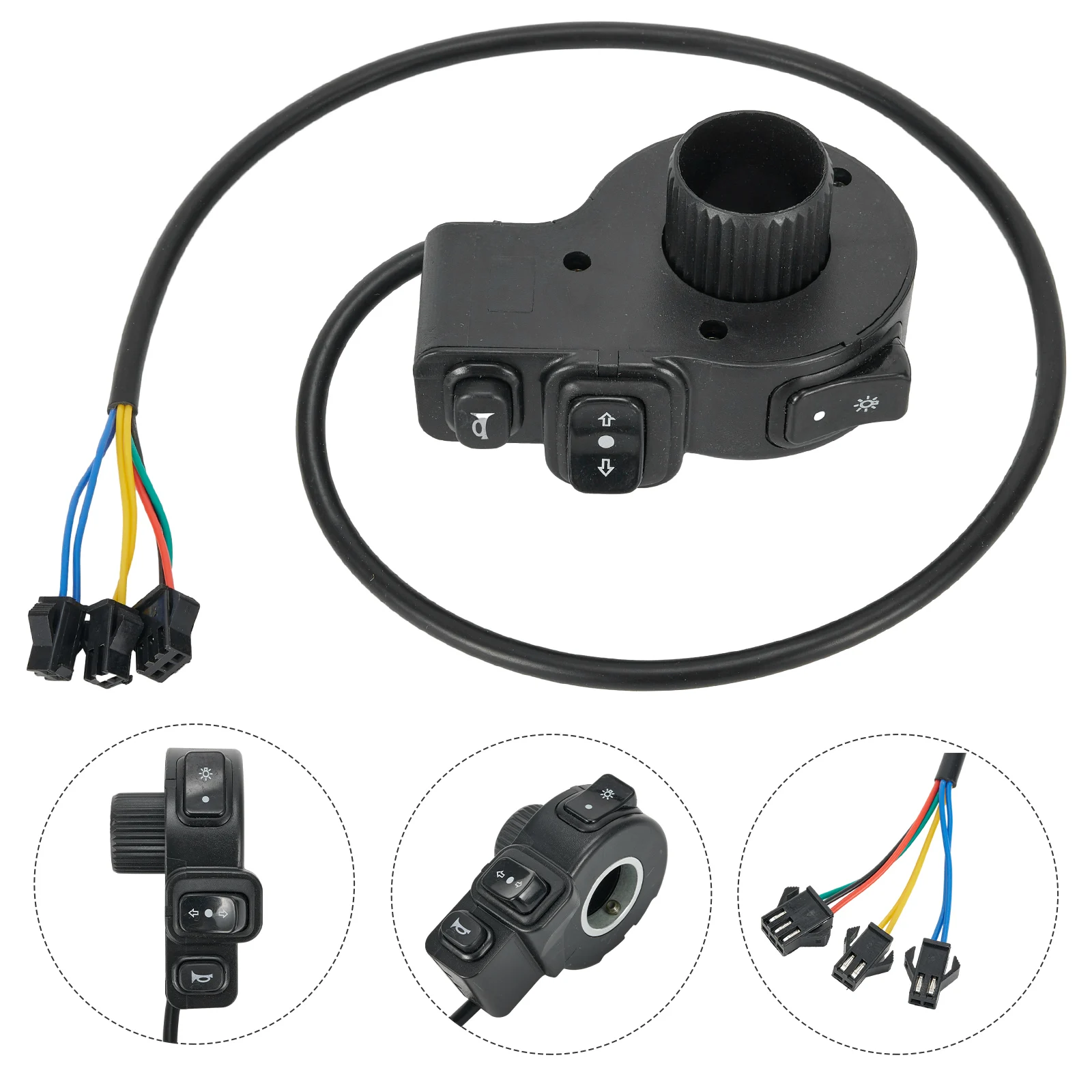 

Electric Scooter Handlebar Switch Off On Road Conversion with Throttle Control Pin for Various Voltage Applications