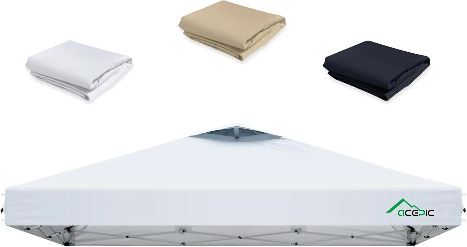 

Сменный верх для навеса 10x10 футов с вентиляционным отверстием, защита от УФ-излучения UPF 50+, водонепроницаемый, огнестойкий, для улицы и патио