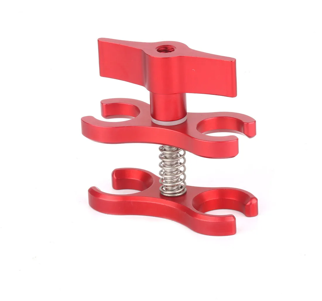 Verbesserte Schmetterling Clip Clamp Tauchen Licht Arm Ball Kopf Mount Adapter für DSLR Sport Action Video Kamera Stativ Halterung Klemme – Detail 36