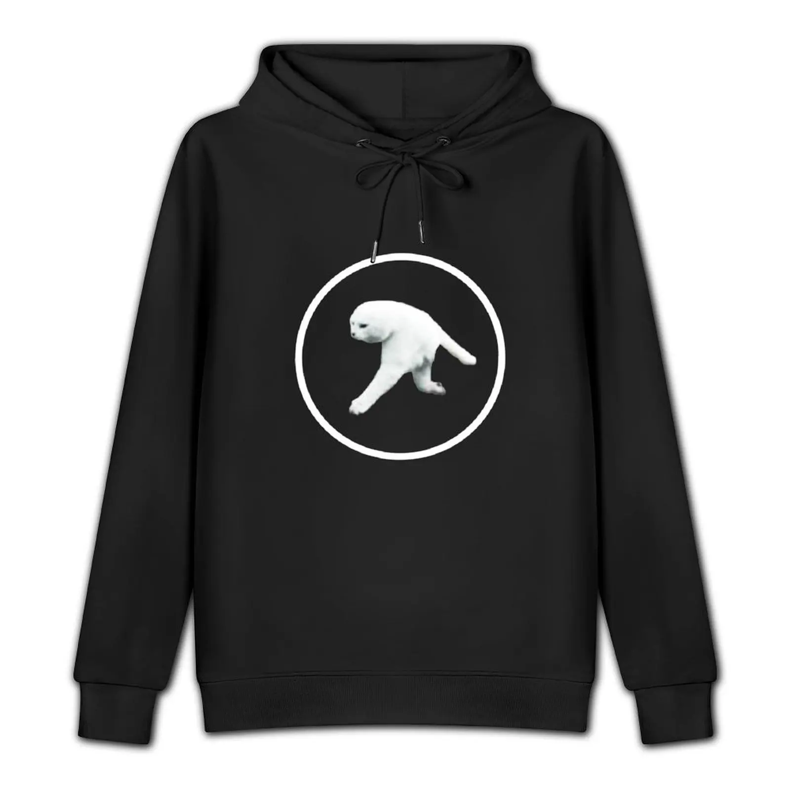 Aphex Twin - Two legged cat (white logo) Pullover Hoodie aesthetic clothing mens clothing men's autumn clothes graphic hoodies