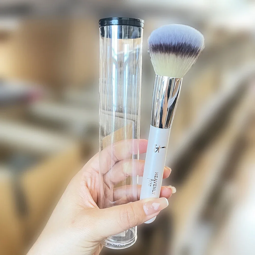 HEAVENLY LUXE BUFFING FOUNDATION BRUSH Brocha de maquillaje cosmética en polvo de cerdas sintéticas ultrapúas redondas