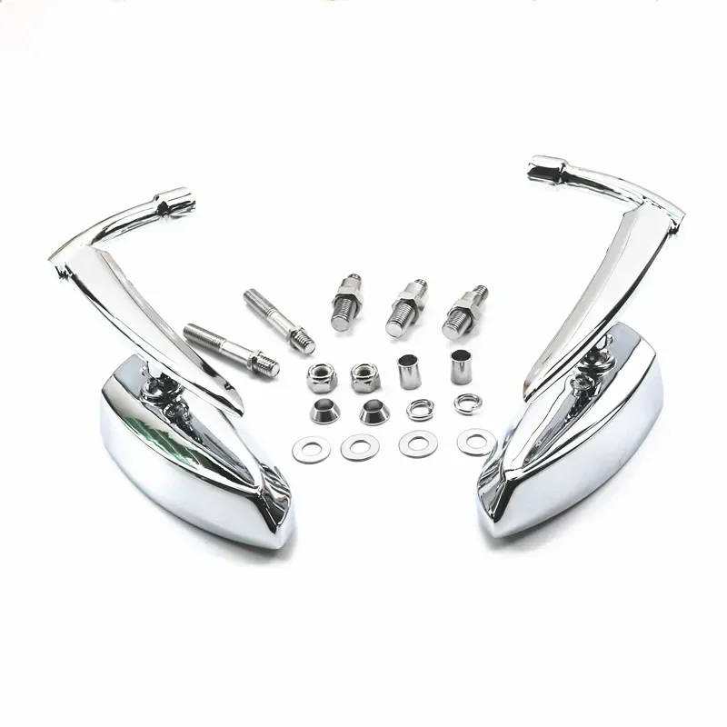 

Chrome Blade Side Mirror For Harley Kawasaki Suzuki Yamaha Honda Victory VN XL