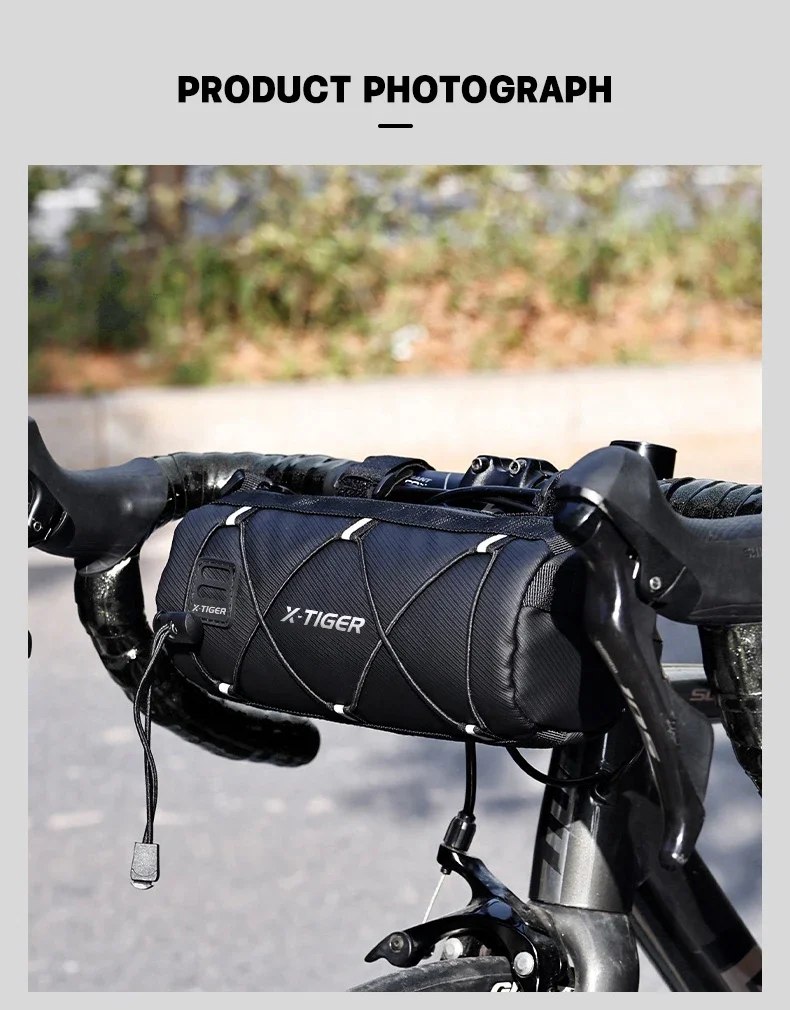 X-TIGER Fahrradtaschen Lenker Mehrzweck Schulter Sicherheit Wasserdicht MTB Rennrad Rahmen Schlauchtasche Umhängetaschen Fahrradtasche – Detail 14