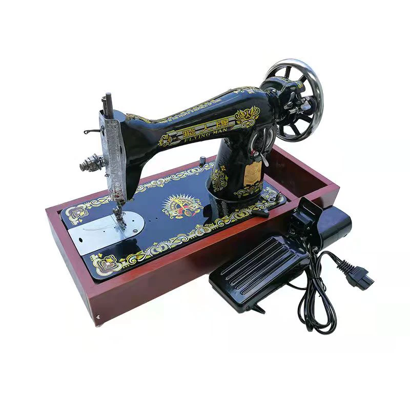 old-fashioned sewing machine electric sewing machine Tailor sewing machine