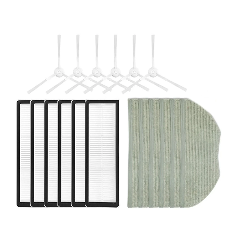 SANQ Compatible For Xiaomi S10T / STFCR01SZ Roller Side Brush Filter Mop Cloths Robot Vacuum Cleaner Accessories