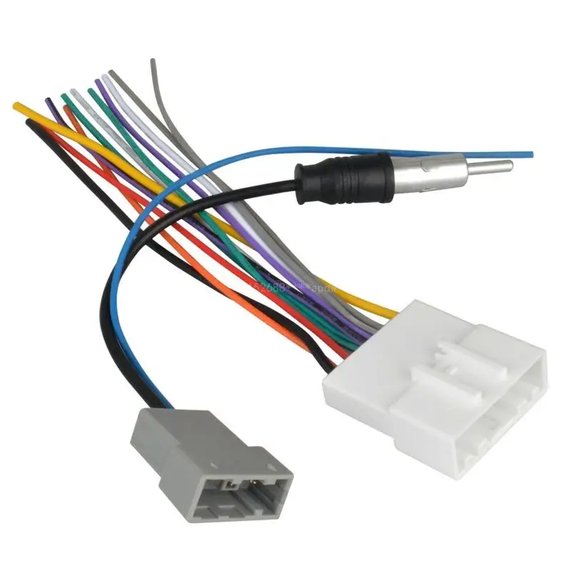 for 70-7552 Cube Frontier 20 Pin Auto Car Stereo Wire Harness Adapter Connector Plug Into Radio Cable