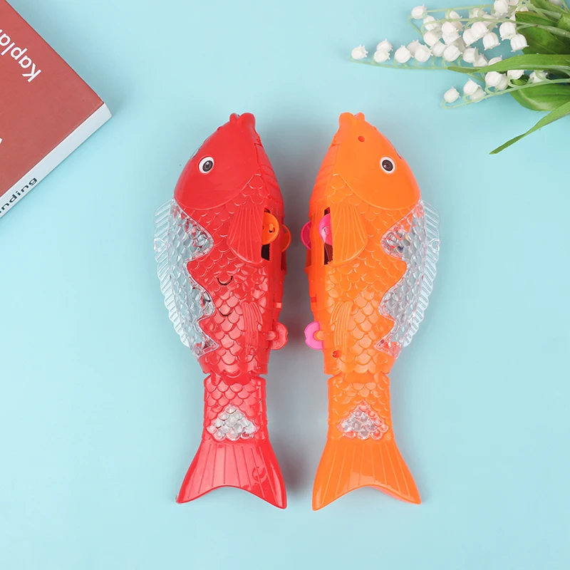 

Children's LED lights, music, interactive toys, simulated swimming, electric fish toys
