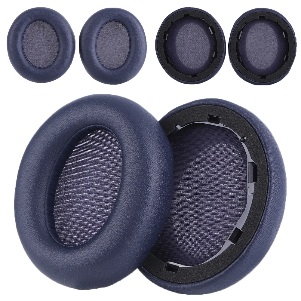 Headset EarPads for Anker Sound Soft Memory Foam Headphones Ear Cushions Protein Leather for Anker Soundcore Life Q45/Q30/Q20