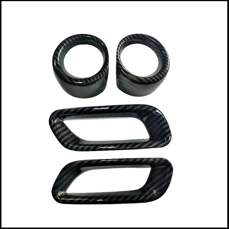 For Subaru XV 2012-2015 Fog light Lamp Cover Sticker Trim Decoration Car Styling Auto Parts Accessories