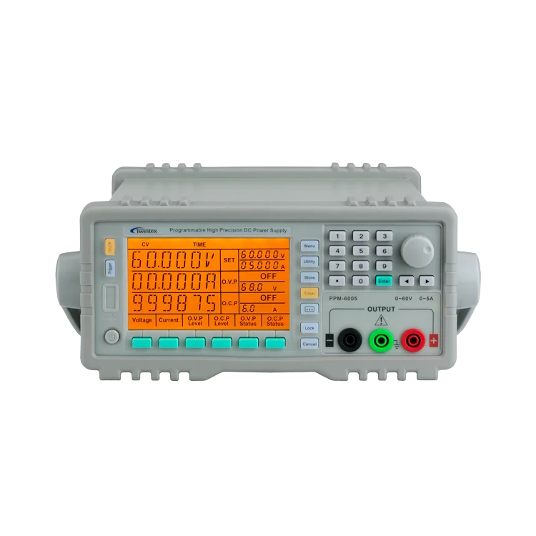 Adjustable 120V 300V 500V High Precision RS232 Programmable Linear DC Power Supply With Data Record