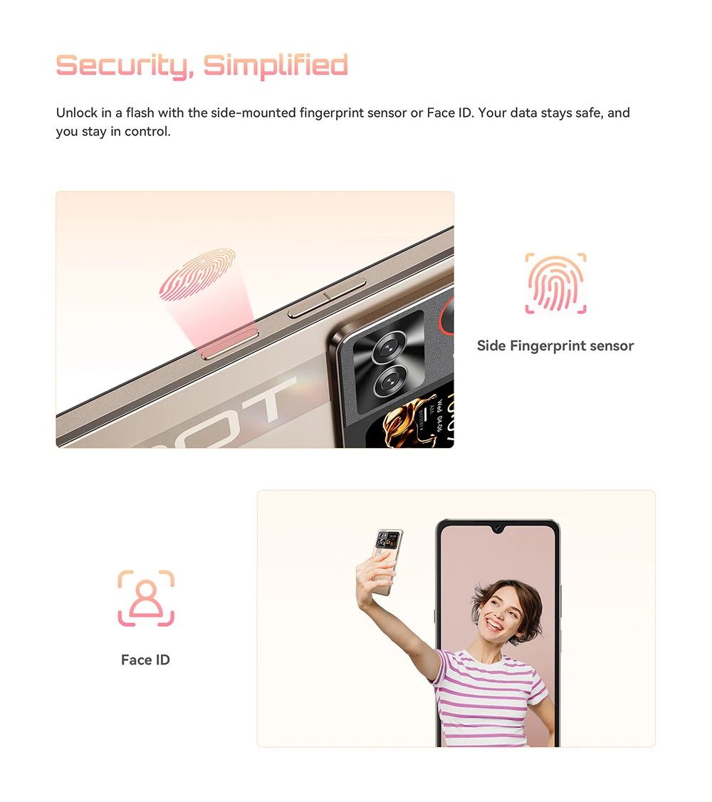 [Shipping From Poland] Cubot X100 Android 15 5G Smartphone 6.88" 16GB(8+8) RAM 256GB ROM 64MP 5100mAh 33W NFC Mobile Phone