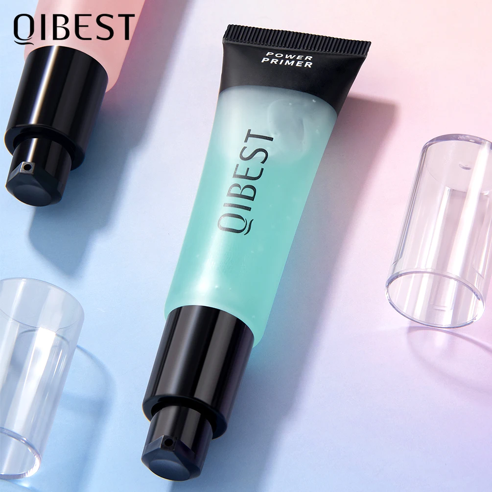 Qibest Power Grip Primer Gel basierter feuchtigkeit spendender Gesichts primer zum Glätten der Haut